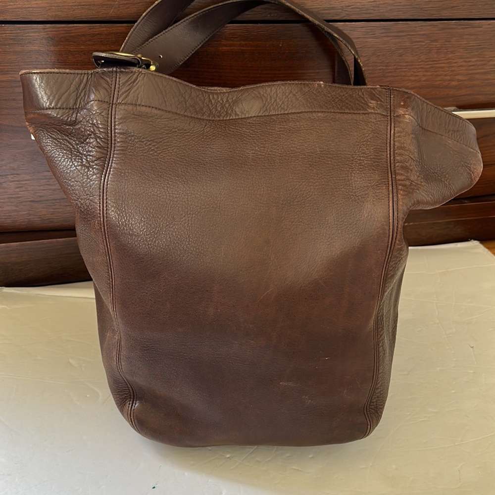 Vintage large Coach tote - Picture 4 of 15